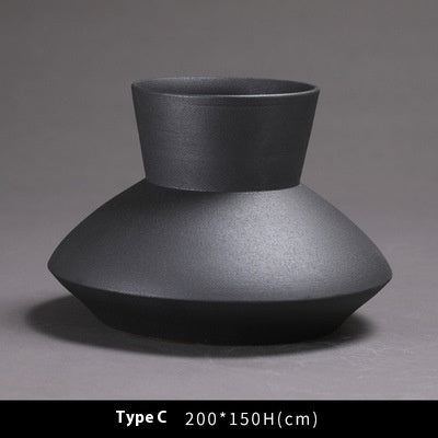 Sculptural Ceramic Vase Collection | Japandi Woven Texture, vases & vessels, lifestyle view, blending Scandinavian and