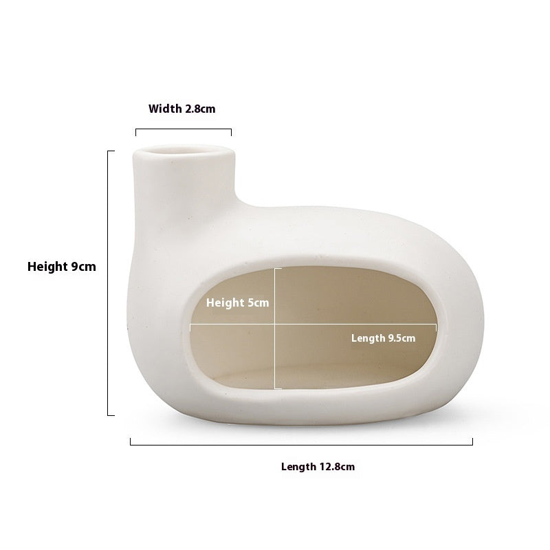Arch Ceramic Incense & Candle Holder | Japandi Ritual Home Fragrance, incense burners, in a styled setting, in soft neutral