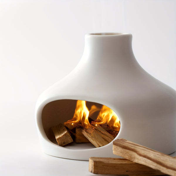 Chimney Ceramic Cone Burner | Japandi Ritual Home Fragrance, incense burners, crafted in a warm Japandi minimalist style