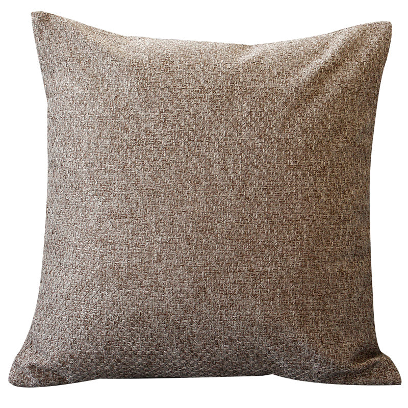 Woven Linen-Blend Cushion Cover | Nordic Japandi Texture, cushions & inserts, lifestyle view, blending Scandinavian and
