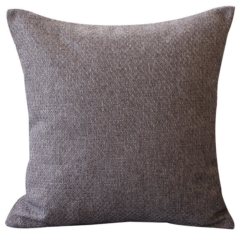 Woven Linen-Blend Cushion Cover | Nordic Japandi Texture, cushions & inserts, in a styled setting, in soft neutral organic