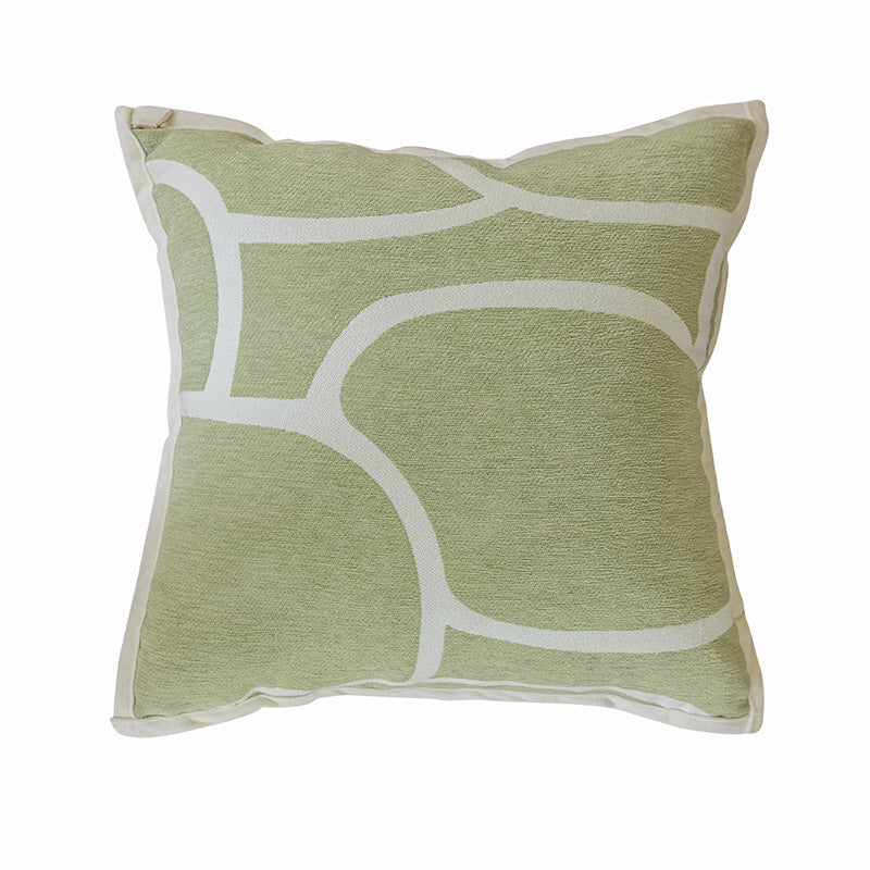 Nordic Cotton Cushion Cover | Japandi Minimalist Style, cushions & inserts, detail view, embracing wabi-sabi natural