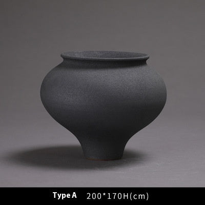 Sculptural Ceramic Vase Collection | Japandi Woven Texture, vases & vessels, alternate angle, for a serene modern home