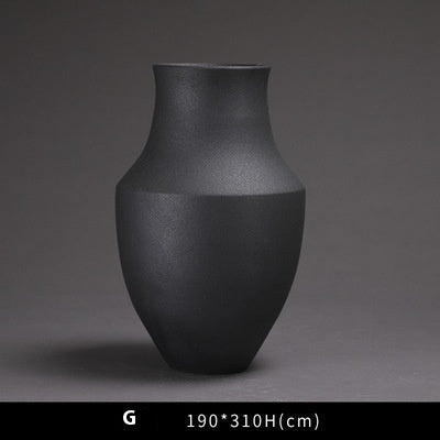 Sculptural Ceramic Vase Collection | Japandi Woven Texture, vases & vessels, in a styled setting, in soft neutral organic