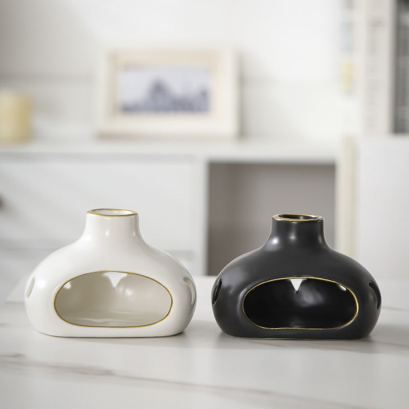Vessel Ceramic Sage & Palo Santo Burner | Japandi Ritual Home Fragrance, incense burners, crafted in a warm Japandi