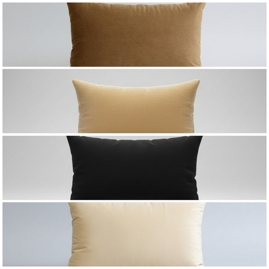 Velvet Lumbar & Throw Cushion | Japandi Sofa Accent, cushions & inserts, crafted in a warm Japandi minimalist style