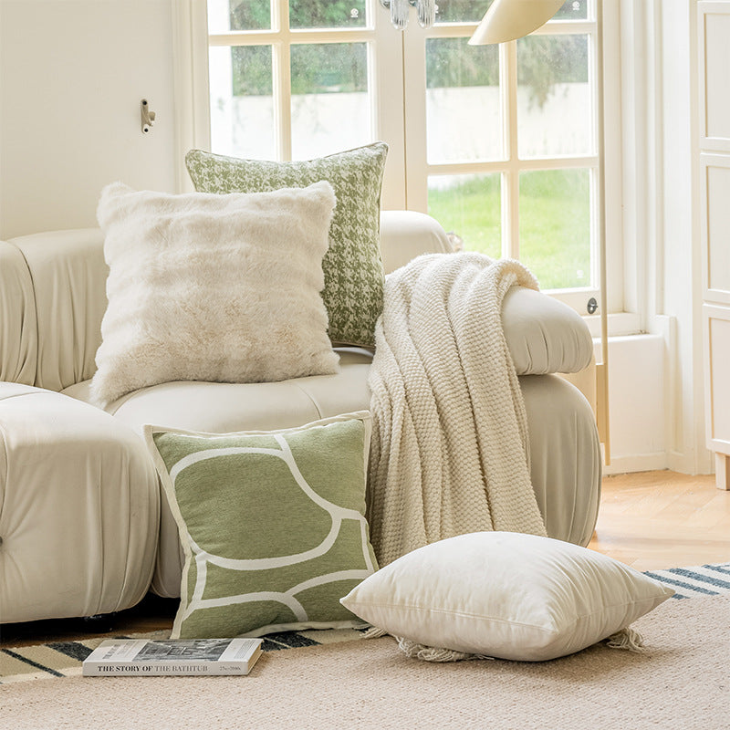 Nordic Cotton Cushion Cover | Japandi Minimalist Style, cushions & inserts, crafted in a warm Japandi minimalist style