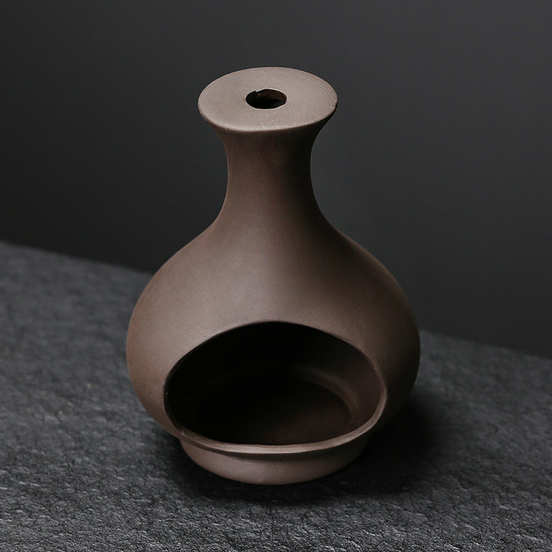 Zisha Clay Palo Santo Burner Set | Japandi Ritual Home Fragrance, incense burners, lifestyle view, blending Scandinavian and